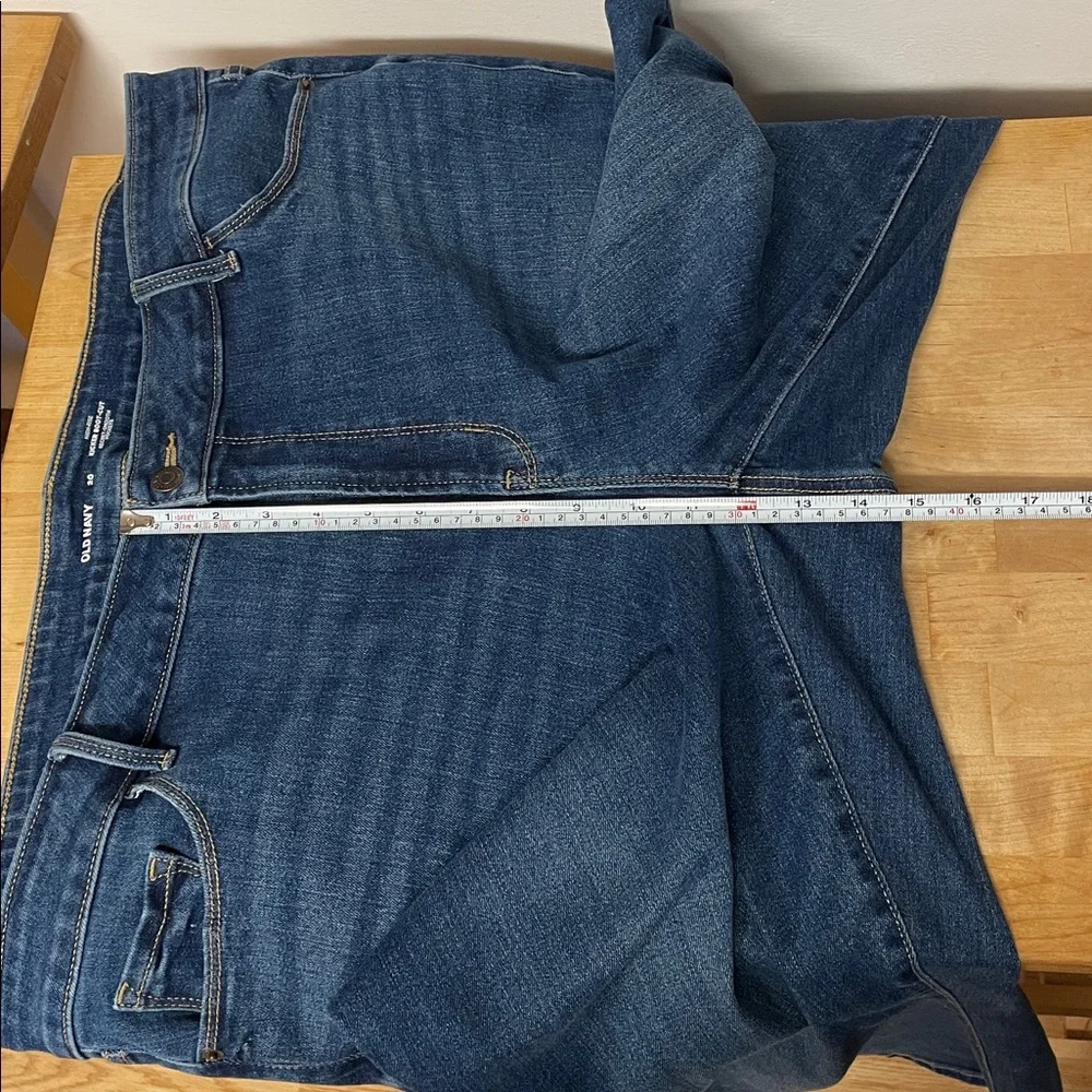 Old Navy high rise kicker boot cut blue jeans women’s size 20 - Picture 12 of 14